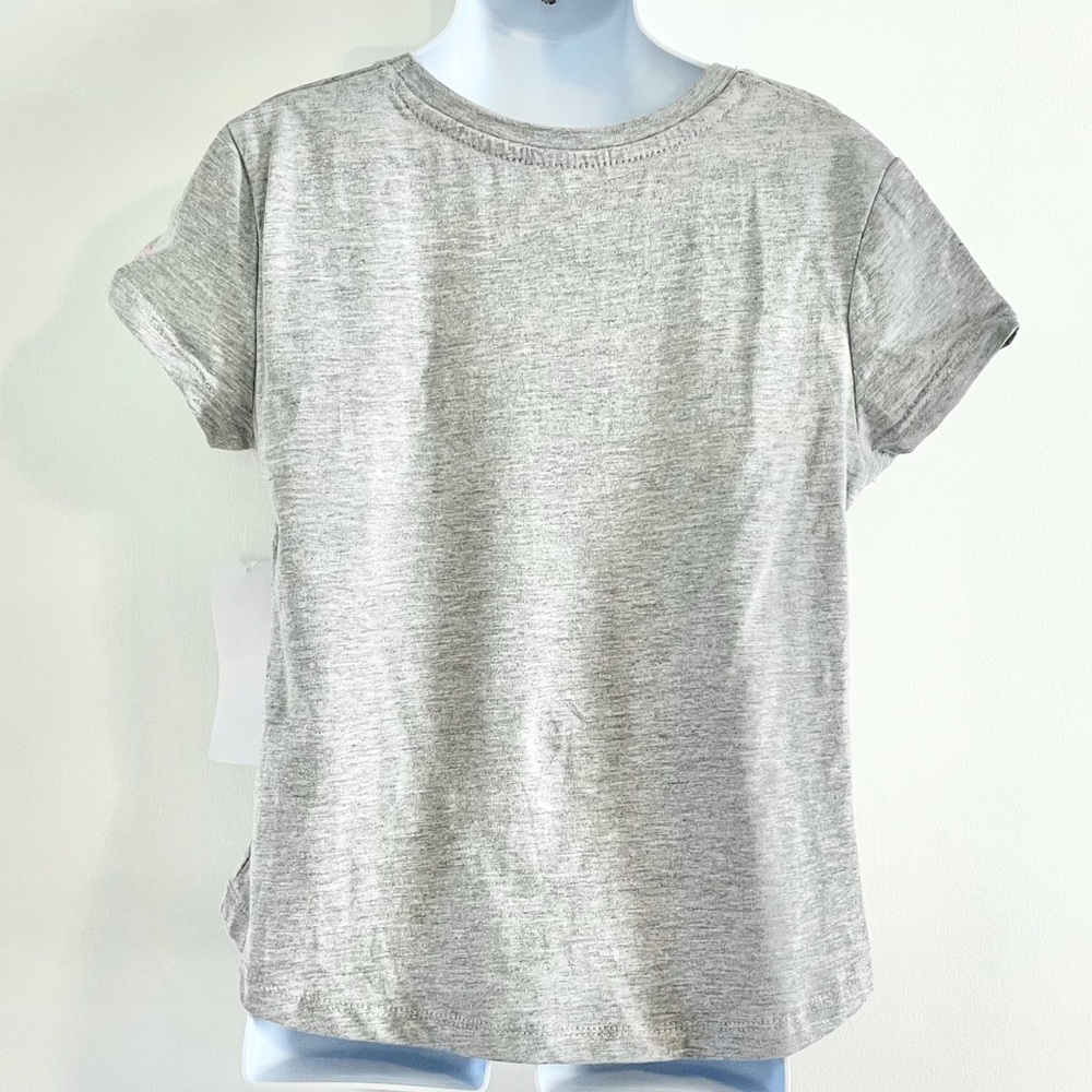 🆕Girl’s Reebok GIRLS NEVER QUIT Glitter Tee 6X - Picture 8 of 8